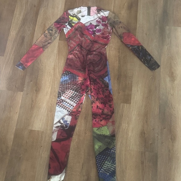 Marine Serre Pants - Marine serre Long Sleeve Jumpsuit